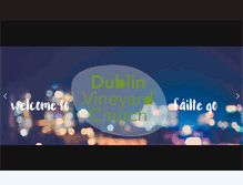 Tablet Screenshot of dublinvineyard.ie